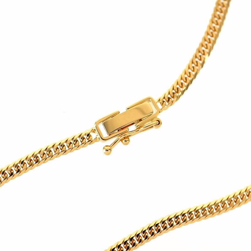 喜平ネックレス　K18 TRIDEA JEWELRY 18金 喜平 ネックレス 10g 60cm 2面 幅2.1mm