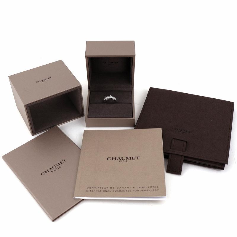 CHAUMET（ショーメ） リング プリュム ダイヤ 0.36ct Pt950 11.5号