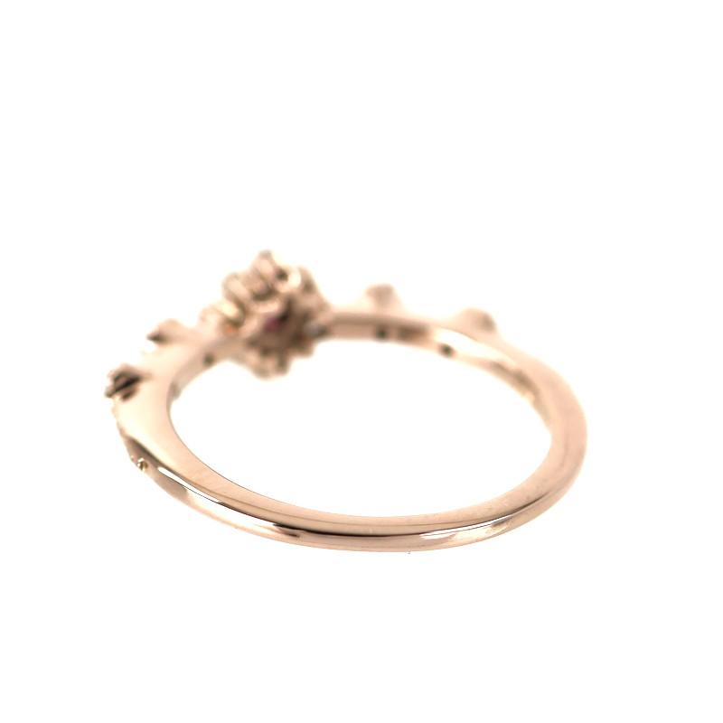 ESTELLE（エステール） 指輪 18金 レディース 12号 K18PG ピンク