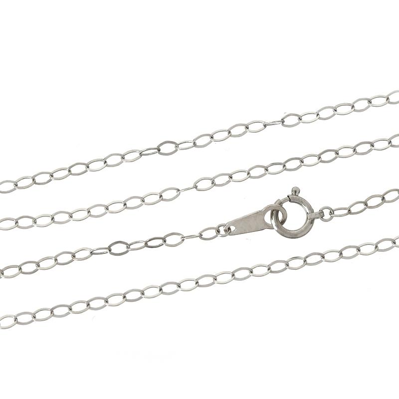 にんこ　　Pt1000 ネックレス チェーン ネックレス Pt1000 50cm 2.4g チェーンネックレス ネックレスチェーン