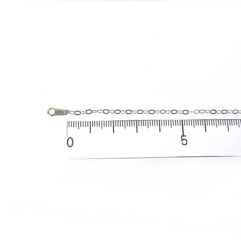 ネックレス Pt1000 50cm 2.4g チェーンネックレス ネックレスチェーン