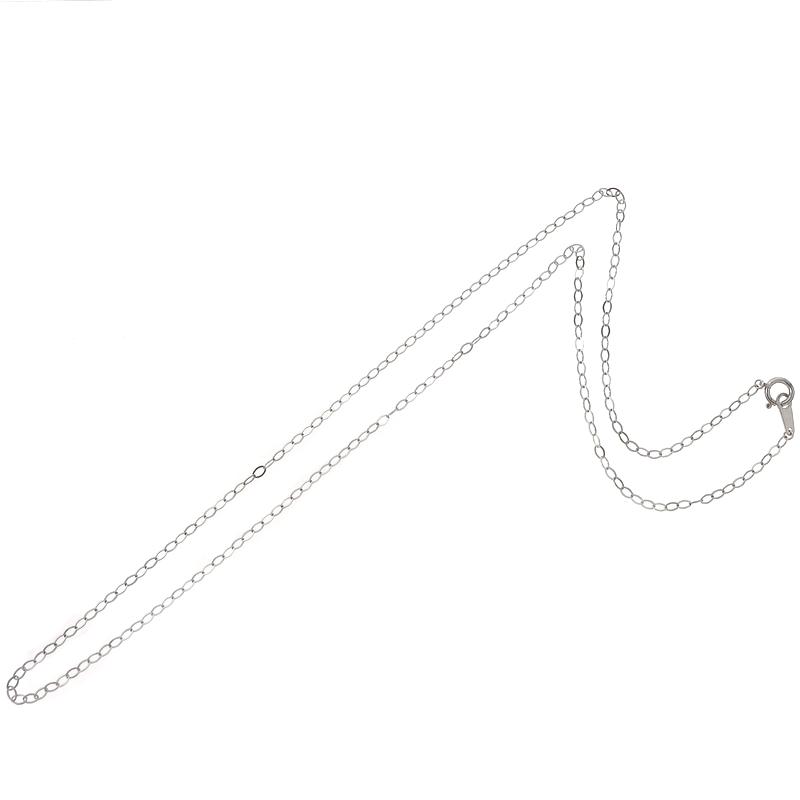 ネックレス Pt1000 50cm 2.4g チェーンネックレス ネックレスチェーン
