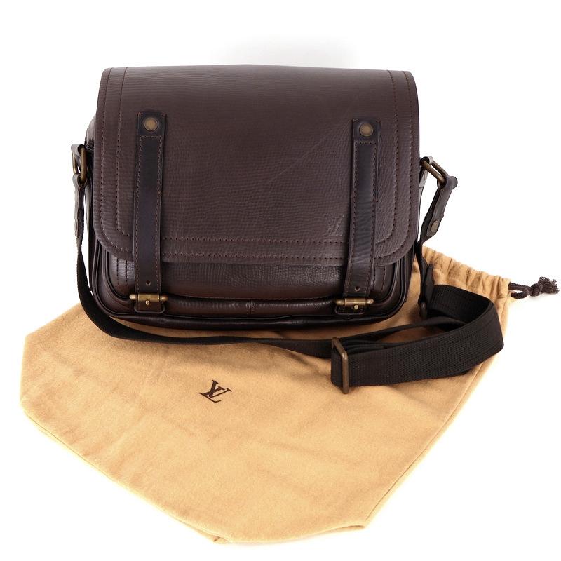 リポーター ルイヴィトン ショルダーバッグ メンズ ユタ M92072 ダーク