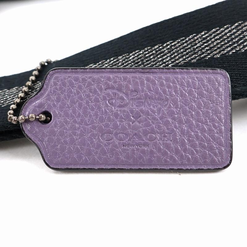 COACH（コーチ） ディズニーコラボ トートバッグ パープル系 おしゃれ