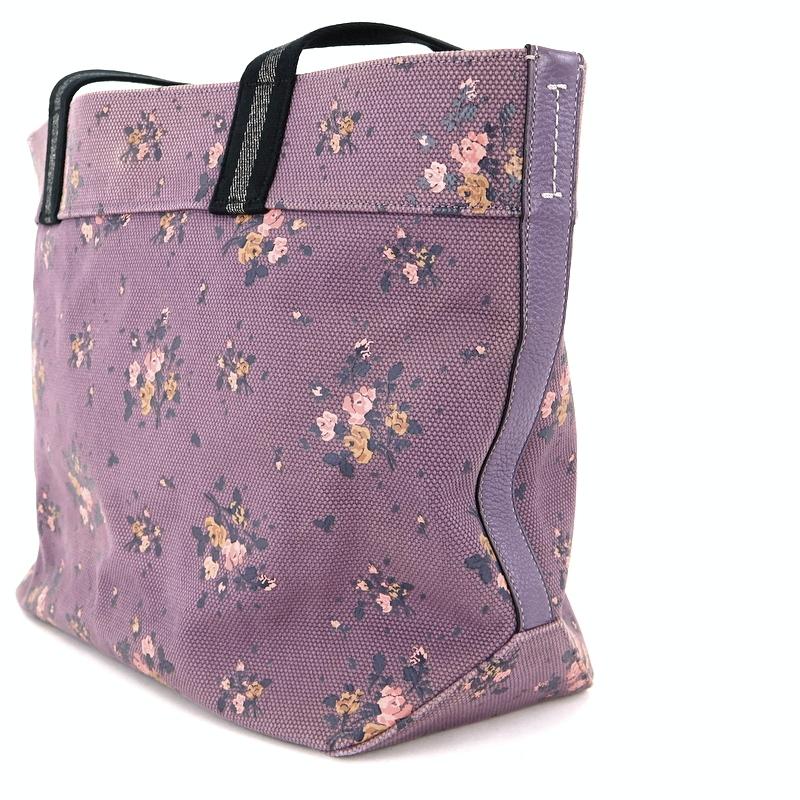 COACH（コーチ） ディズニーコラボ トートバッグ パープル系 おしゃれ