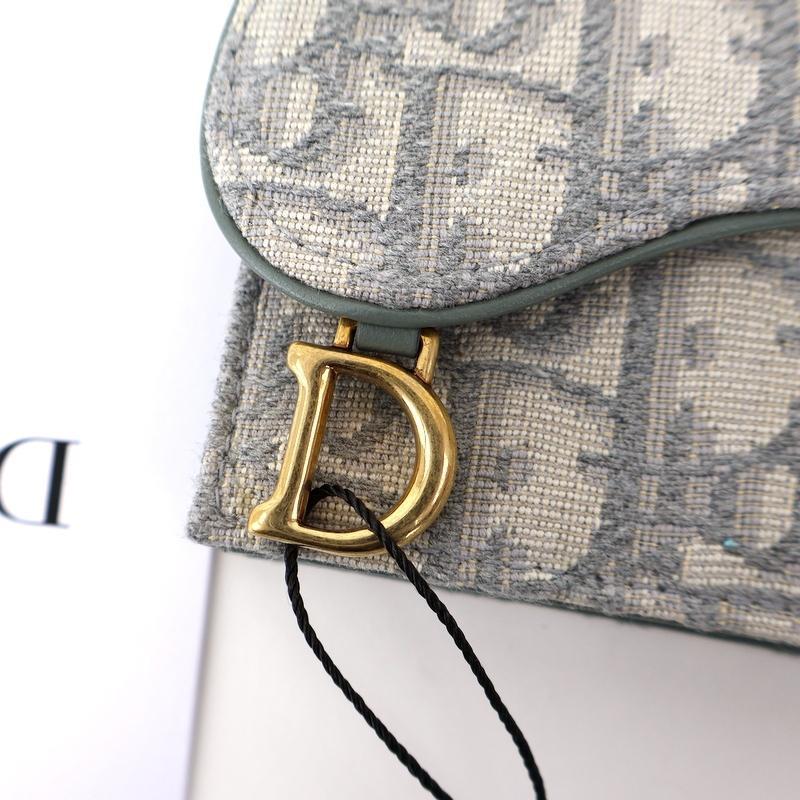 ほぼ未使用✨ディオール サドル チェーンウォレット カードケース 名刺入れ Saddle（Christian Dior） ディオール カードケース レディース サドル