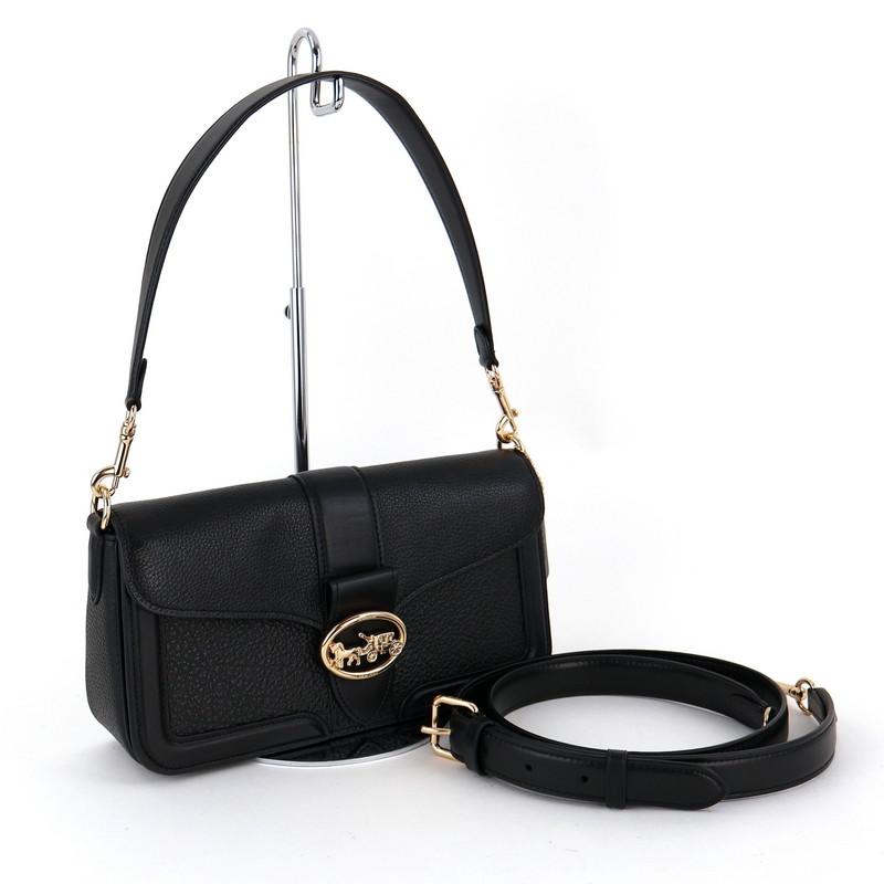 良品 コーチ COACH ショルダーバッグ 33521 ハンドバッグ 2WAY 人気! Coach(コーチ) レザー シンプル 2way ショルダーバッグ