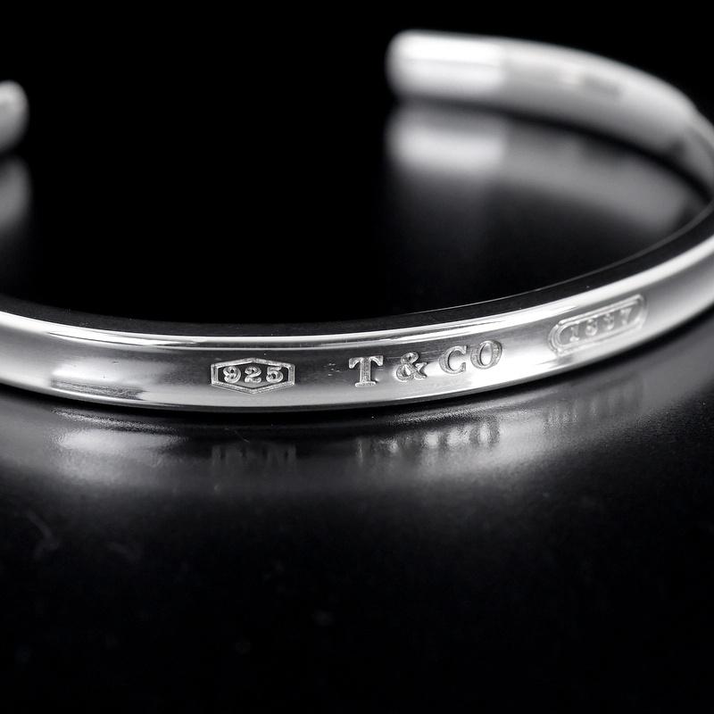 Tiffany 1837 ティファニー バングル SV925 カフ ナローバングル