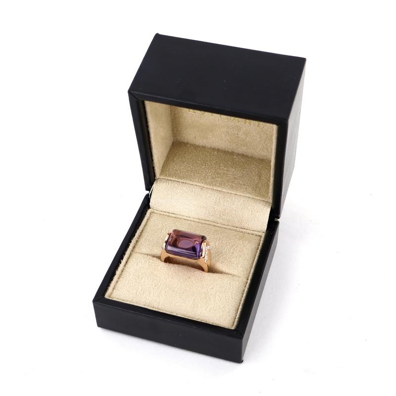 BVLGARI ミューザ マザーオブパールPGリング BVLGARI - ブルガリ BVLGARI リング ミューザ スリム