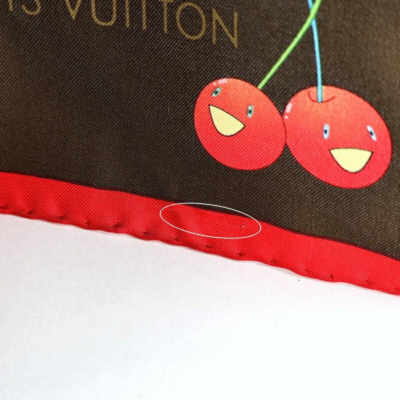 LOUIS VUITTON（ルイ・ヴィトン） スカーフ シルク100% ブラウン