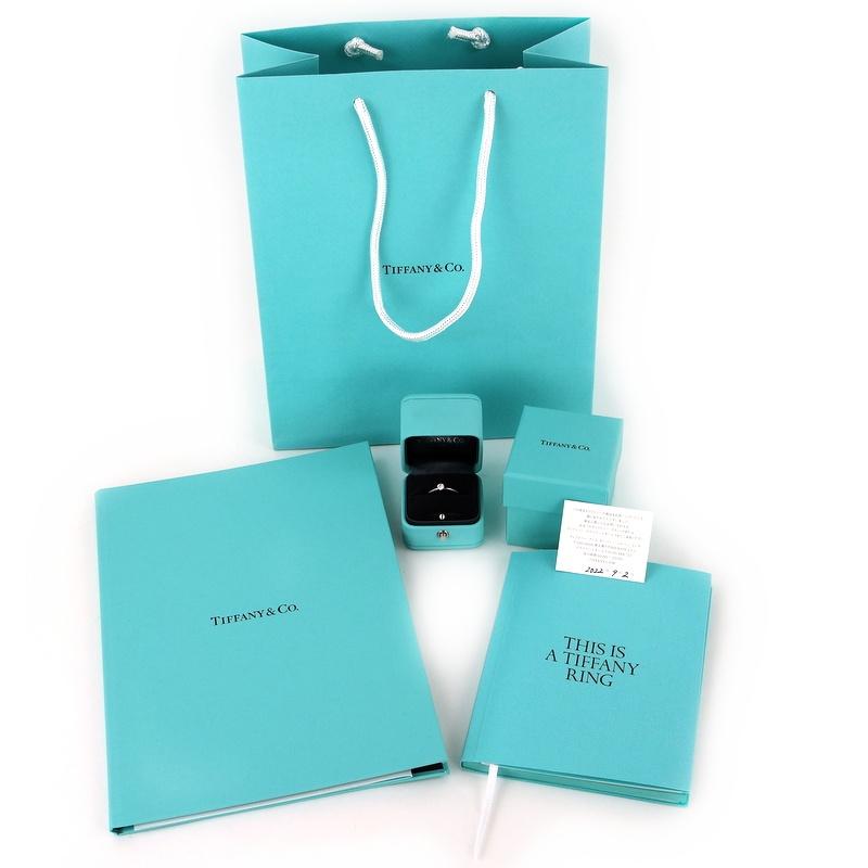 【決定致しました】ティファニー指輪　鑑定書付き　TIFFANY&CO. TIFFANY&Co.（ティファニー） 指輪 レディース プラチナ950 ダイヤ