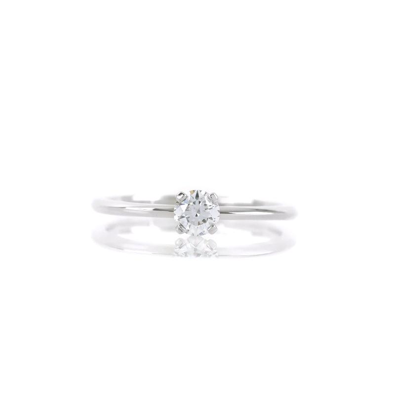 Tiffany&Co プラチナダイヤモンドリング 極美品 TIFFANY&Co.（ティファニー） 指輪 レディース プラチナ950 ダイヤ