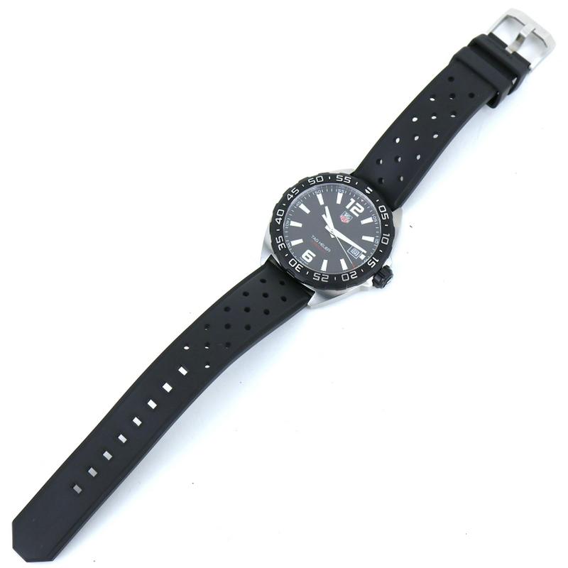 【希少】TAG Heuer Formula 1 ブラックラバーバンド 時計 TAG Heuer Formula 1 Quartz Rubber Strap 41mm – LOFT