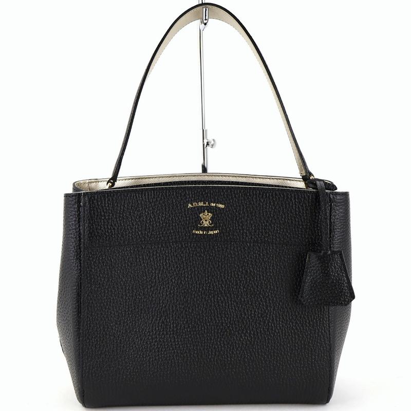 ☆ほぼ未使用☆エーディーエムジェイ ADMJ ワンショルダーバッグ王冠金具 ☆ほぼ未使用☆エーディーエムジェイ ADMJ ワンショルダーバッグ王冠