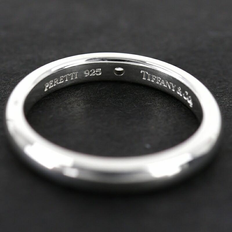 TIFFANY&Co.（ティファニー） 指輪 SV925 シルバーリング ダイヤ入り 8