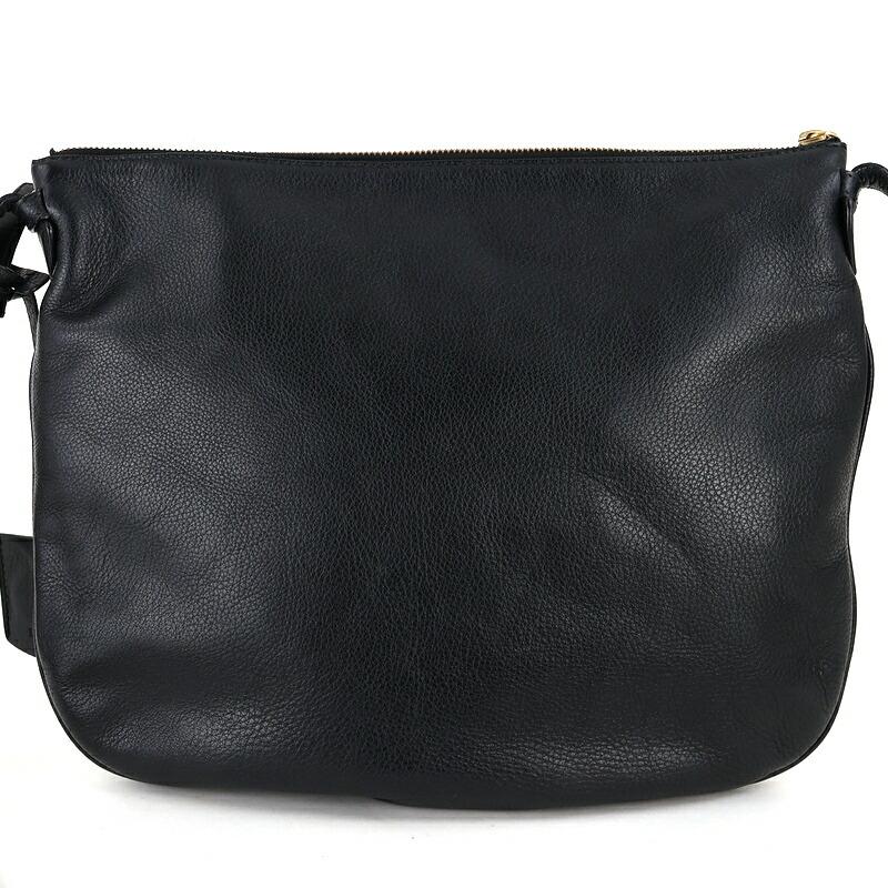 LOEWE（ロエベ） バッグ 中古 ショルダーバッグ レザー ブラック