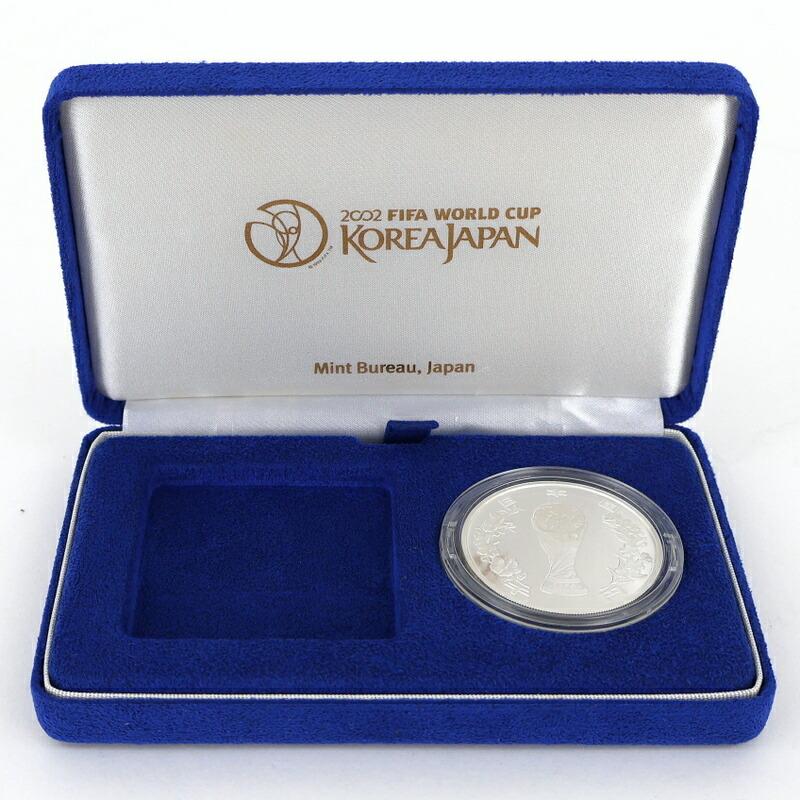 2002年 FIFA ワールドカップ 記念貨幣 1000円銀貨 純銀 99.9% 31.1g