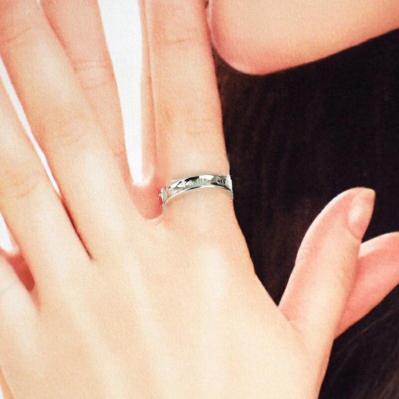 Tiffany 1837 ティファニー 指輪 SV925 ナローリング 11号 ロゴ