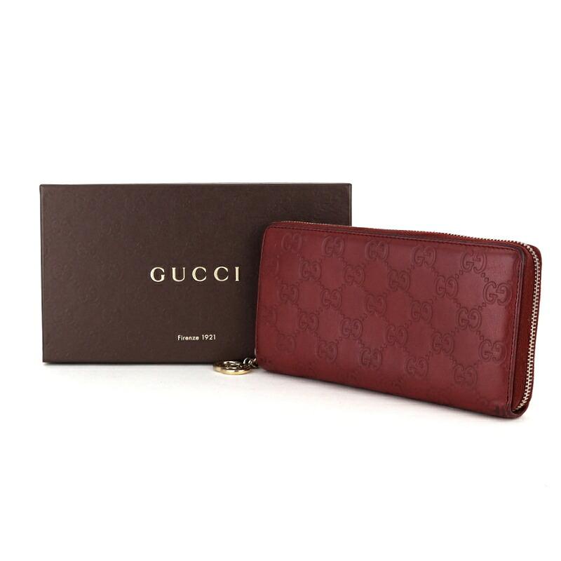 グッチ 財布 グッチシマ ジップアラウンドロングウォレット ラウンド