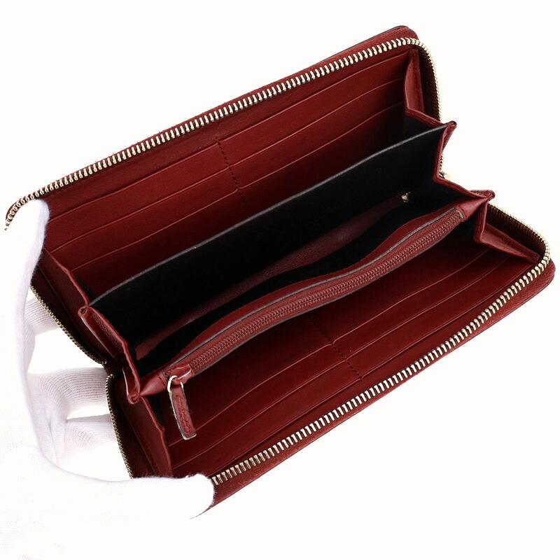 GUCCI シマ GG ラウンド長財布 赤 正規品 グッチ 財布 グッチシマ ジップアラウンドロングウォレット ラウンド
