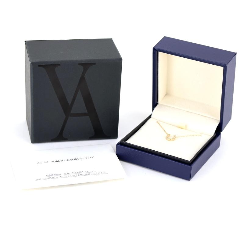 【美品】ヴァンドーム青山 K10 馬蹄 パール ダイヤモンド ネックレス VENDOME AOYAMA（ヴァンドーム青山） ネックレス k18 馬蹄