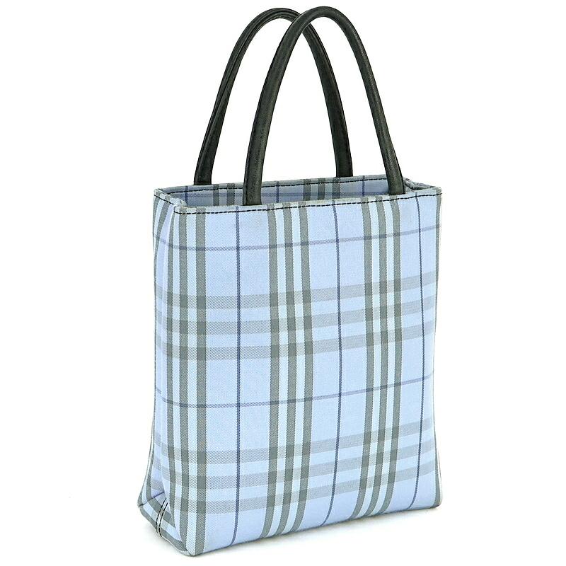 BURBERRY ノバチェック ミニトート BURBERRY（バーバリー） バッグ ノバチェック ミニトート ブルー系