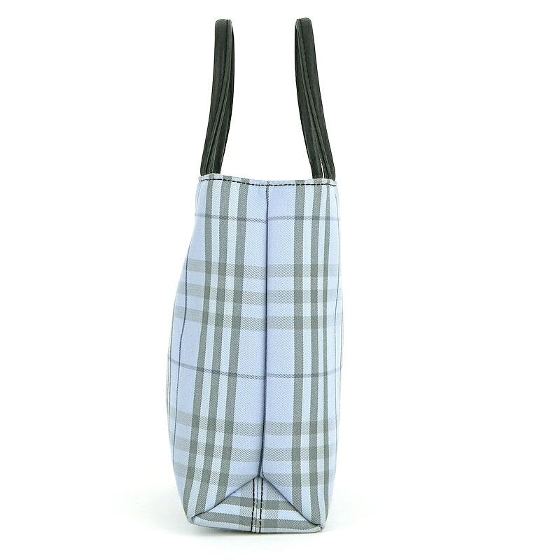 BURBERRY（バーバリー） バッグ ノバチェック ミニトート ブルー系