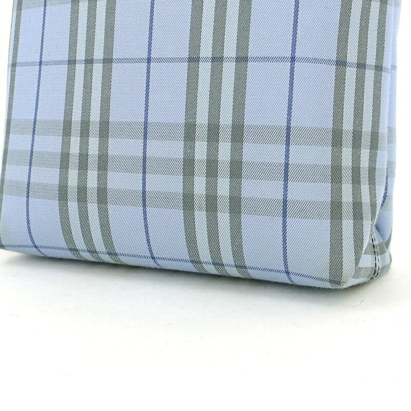 BURBERRY（バーバリー） バッグ ノバチェック ミニトート ブルー系