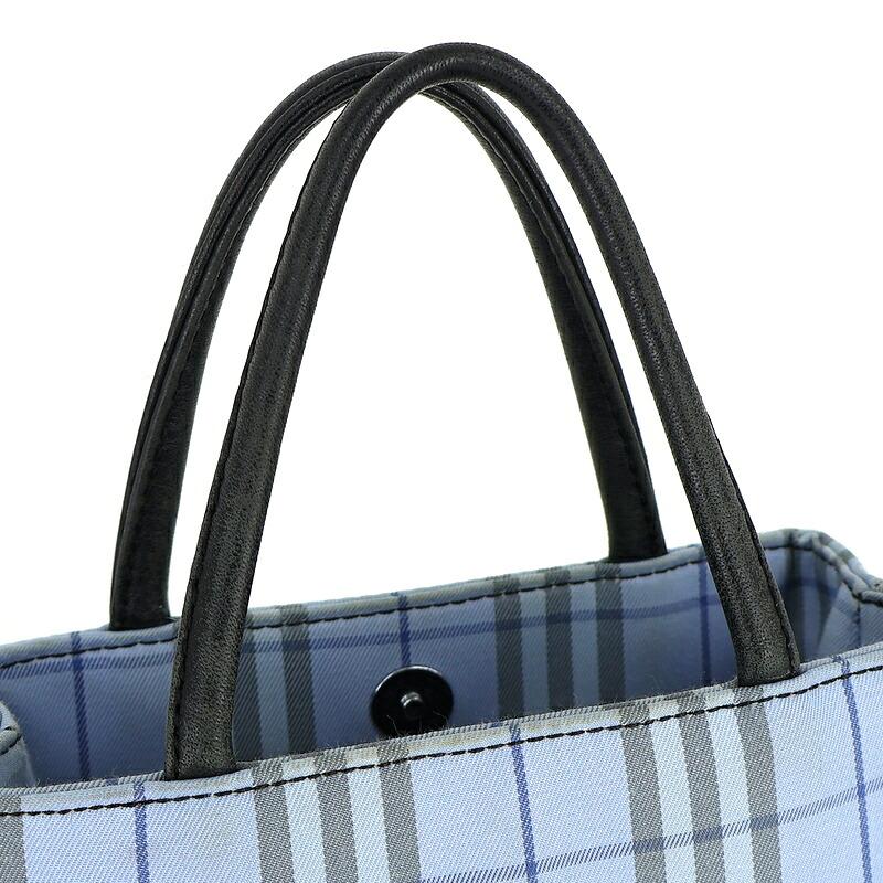 BURBERRY（バーバリー） バッグ ノバチェック ミニトート ブルー系