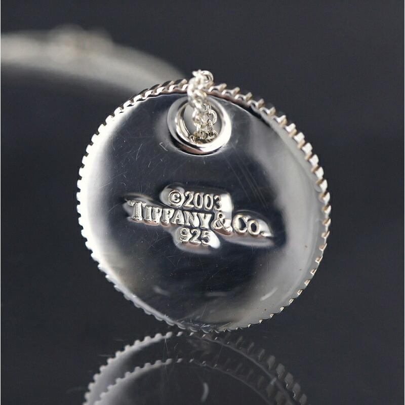 ティファニー ネックレス コインエッジ SV925 41cm デザインネックレス