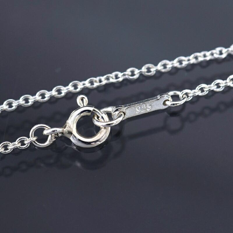 ティファニー ネックレス コインエッジ SV925 41cm デザインネックレス