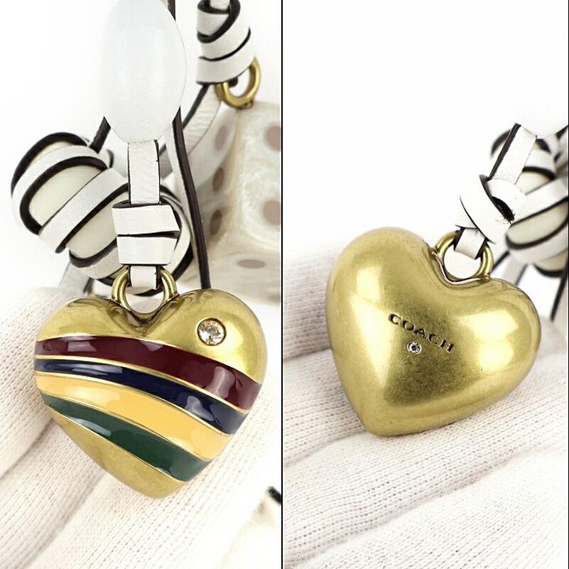 COACH（コーチ） バッグチャーム クラスターダイス CCA03 ブラス