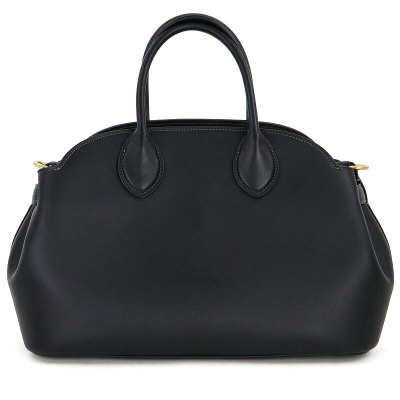 極美品● コーチ エンパイア35 2way ハンドバッグ ブラック レザー COACH（コーチ） バッグ エンパイア キャリーオールバッグ35 2WAY 斜