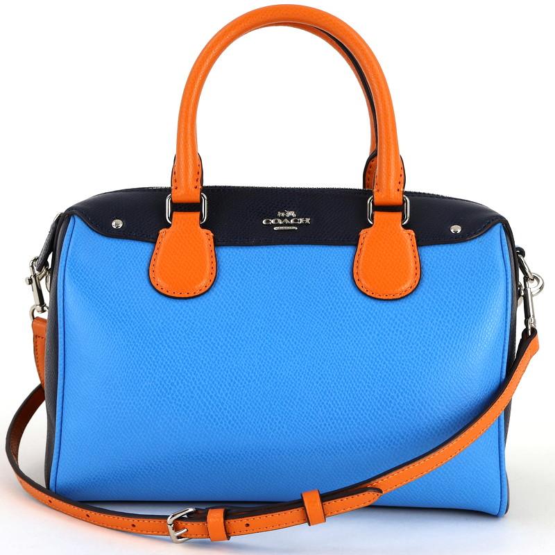 COACH（コーチ） バッグ カラーブロック ベネットミニサッチェル