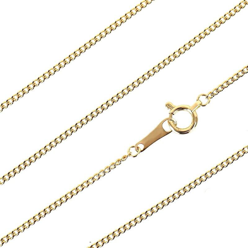 ネックレスチェーン 50cm K18YG 18金 イエローゴールド デザイン