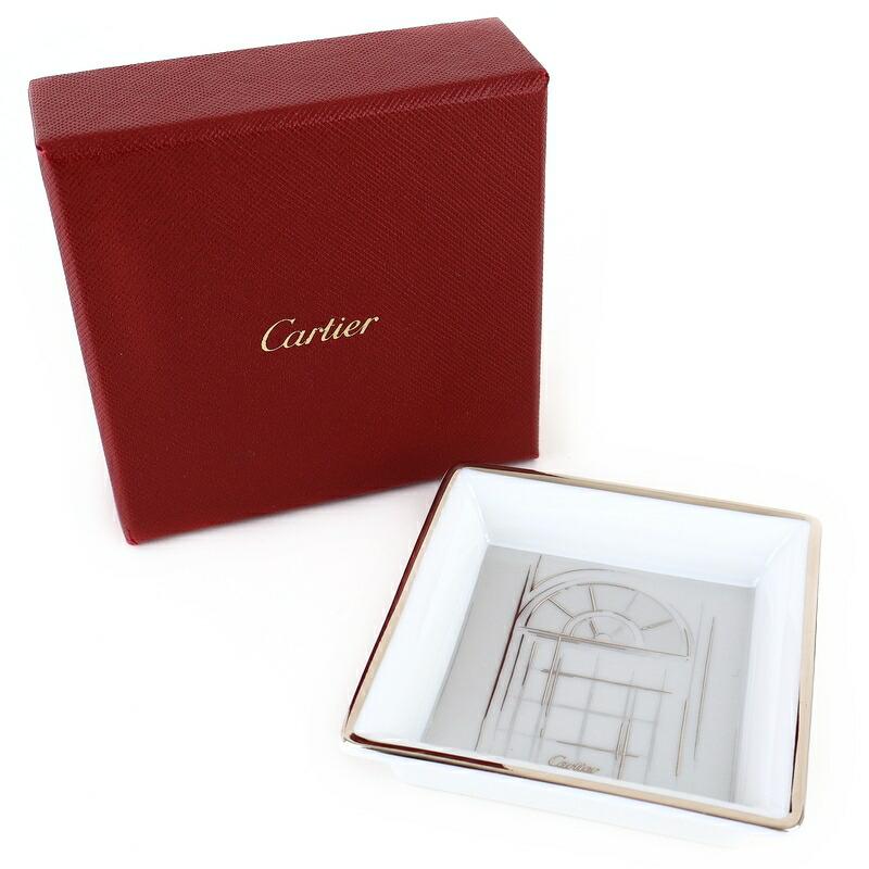 Cartier☆アクセサリートレイ新品未使用品 小物入れ　カルティエ灰皿　正規品 Cartier（カルティエ） 小皿 アクセサリートレイ インテリア雑貨 小物