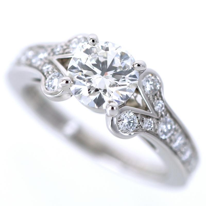 BALLERINE カルティエ 指輪 レディース バレリーナ ソリテール #49 9号
