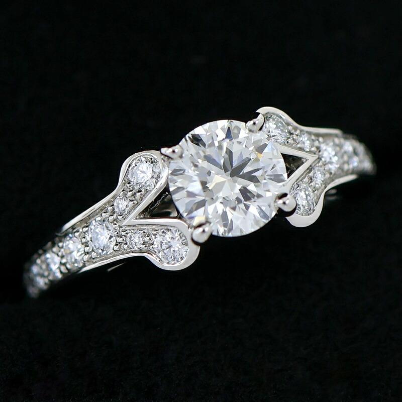 BALLERINE カルティエ 指輪 レディース バレリーナ ソリテール #49 9号