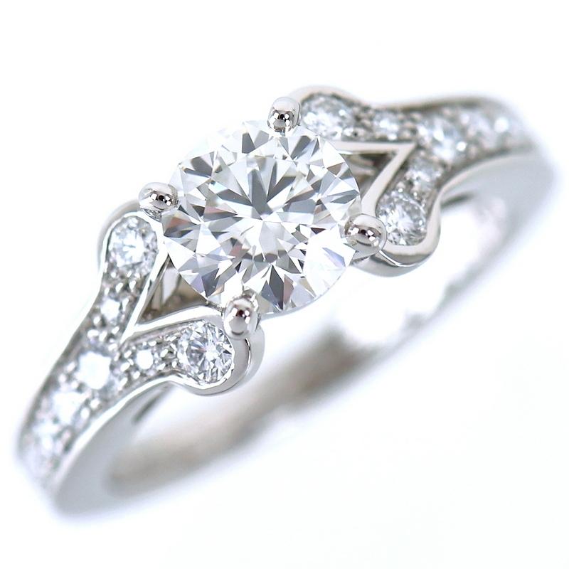 BALLERINE カルティエ 指輪 レディース バレリーナ ソリテール #49 9号