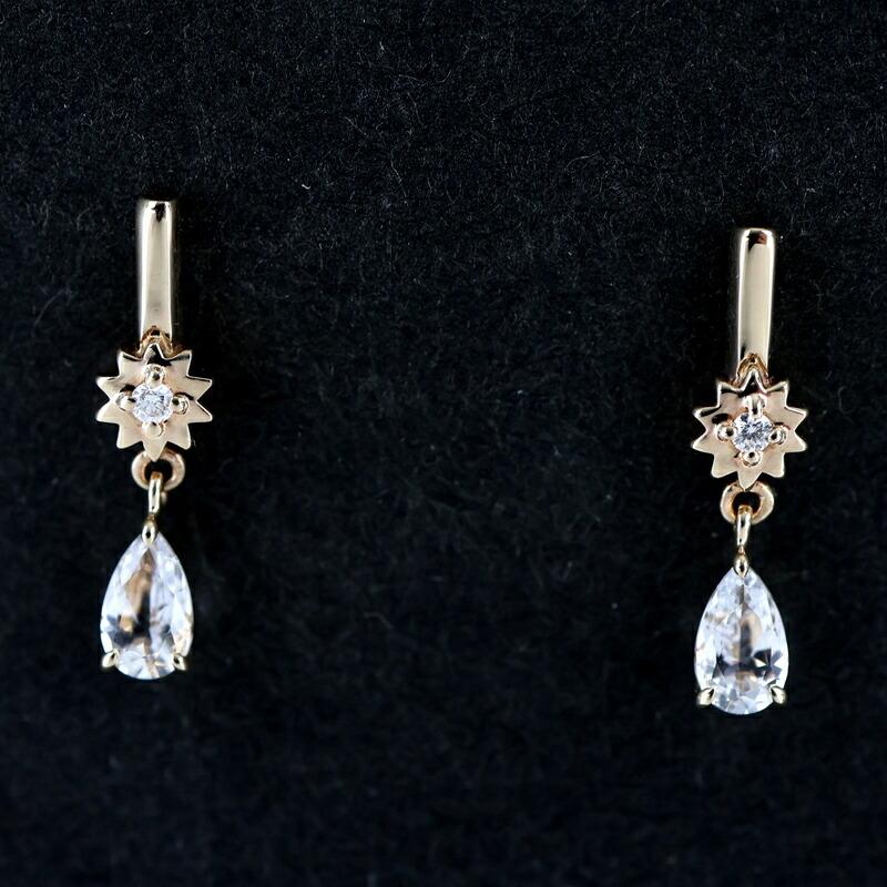 STAR JEWELRY（スタージュエリー） 10金 ピアス レディース ダイヤ 各