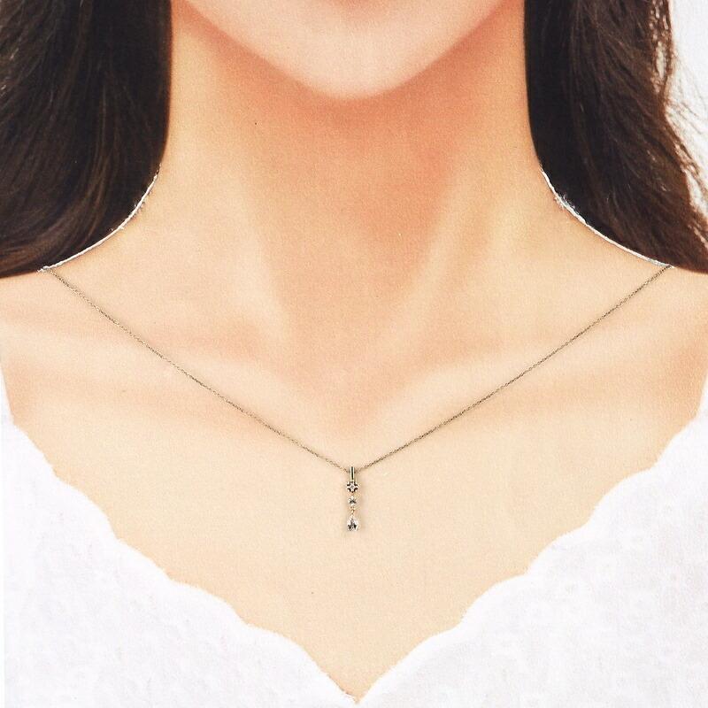 STAR JEWELRY スタージュエリー　ネックレス STAR JEWELRY（スタージュエリー） 10金 ネックレス レディース 40cm