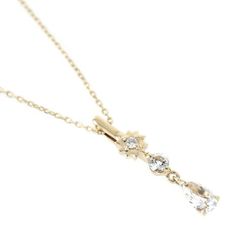 STAR JEWELRY（スタージュエリー） 10金 ネックレス レディース 40cm