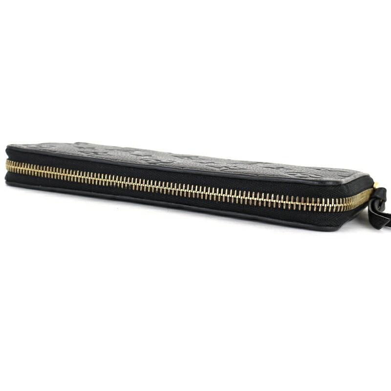 【LOUIS VUITTON】ルイヴィトン ポルトフォイユ・クレマンス モノグラム・アンプラント ラウンドファスナー長財布 ノワール M60171 SO1128 /kt11803ik LOUIS VUITTON（ルイ・ヴィトン） 財布 ポルトフォイユクレマンス