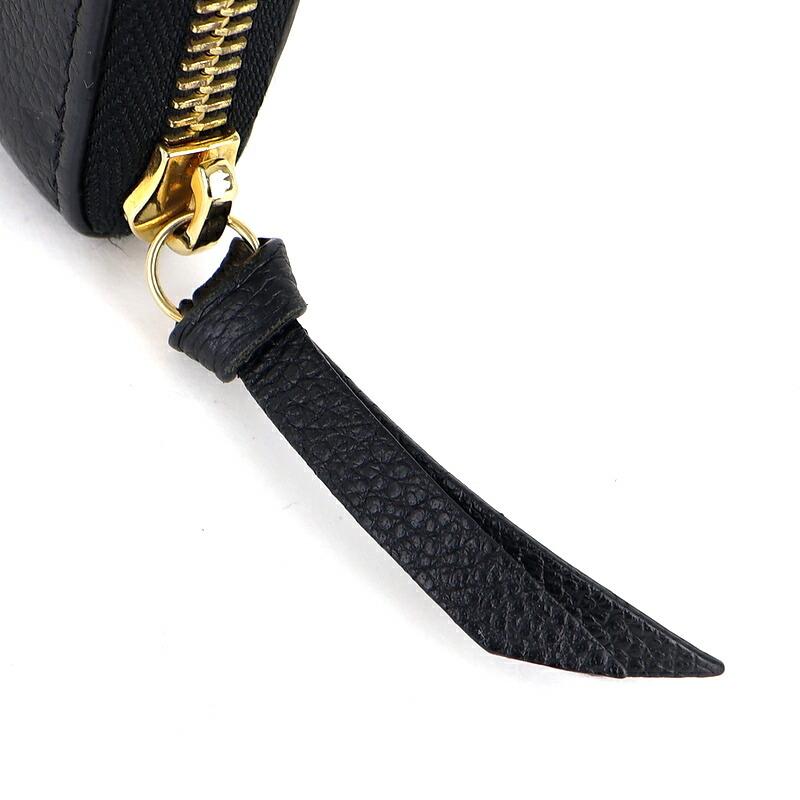 【美品】ルイヴィトン アンプラント ポルトフォイユ クレマンス 黒 M60171 LOUIS VUITTON（ルイ・ヴィトン） 長財布 アンプラント ポルトフォイユ