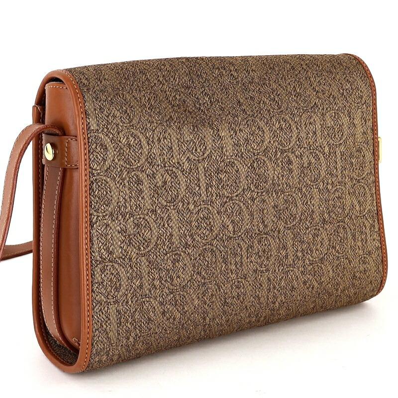 オールドGUCCI ブラウンレザーショルダーバッグ GUCCI（グッチ） ショルダーバッグ レディース オールドグッチ 斜め