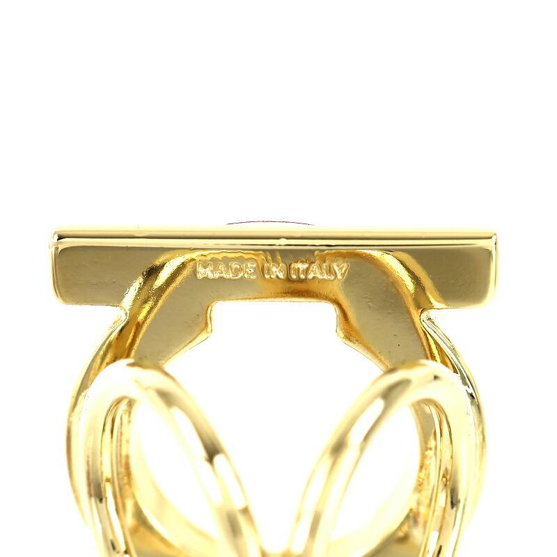 FERRAGAMO（フェラガモ） スカーフリング ガンチーニ 34-9411 ゴールド
