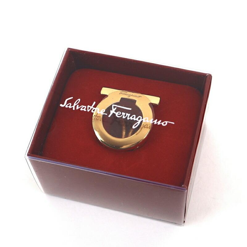 FERRAGAMO（フェラガモ） スカーフリング ガンチーニ 34-9411 ゴールド