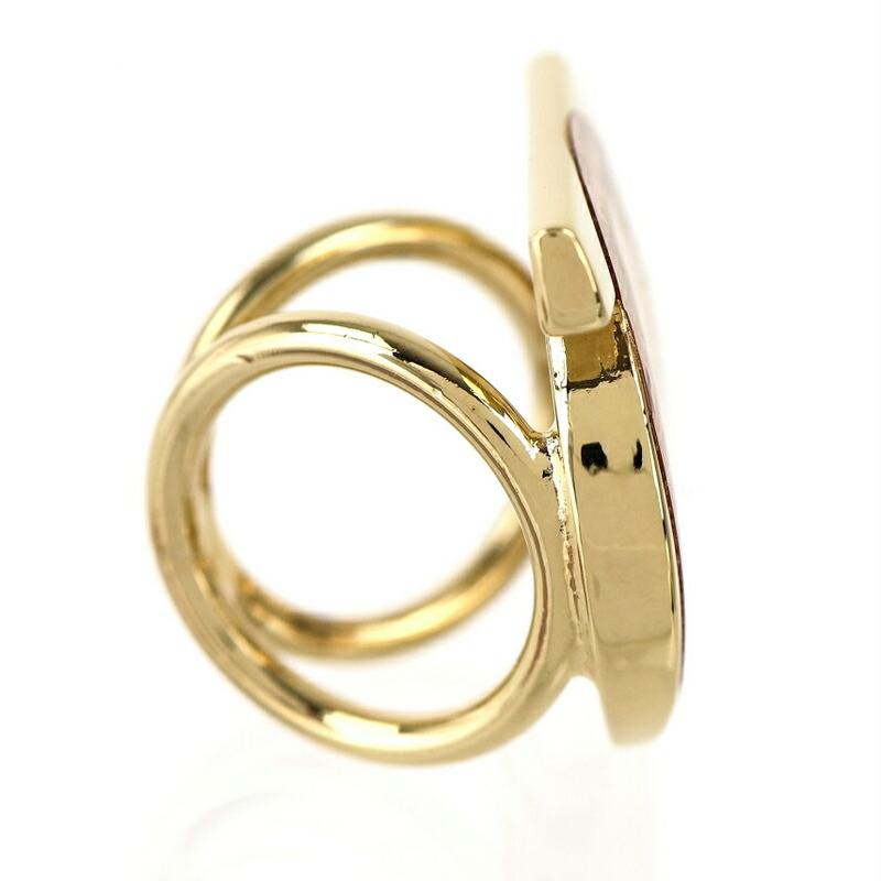 FERRAGAMO（フェラガモ） スカーフリング ガンチーニ 34-9411 ゴールド