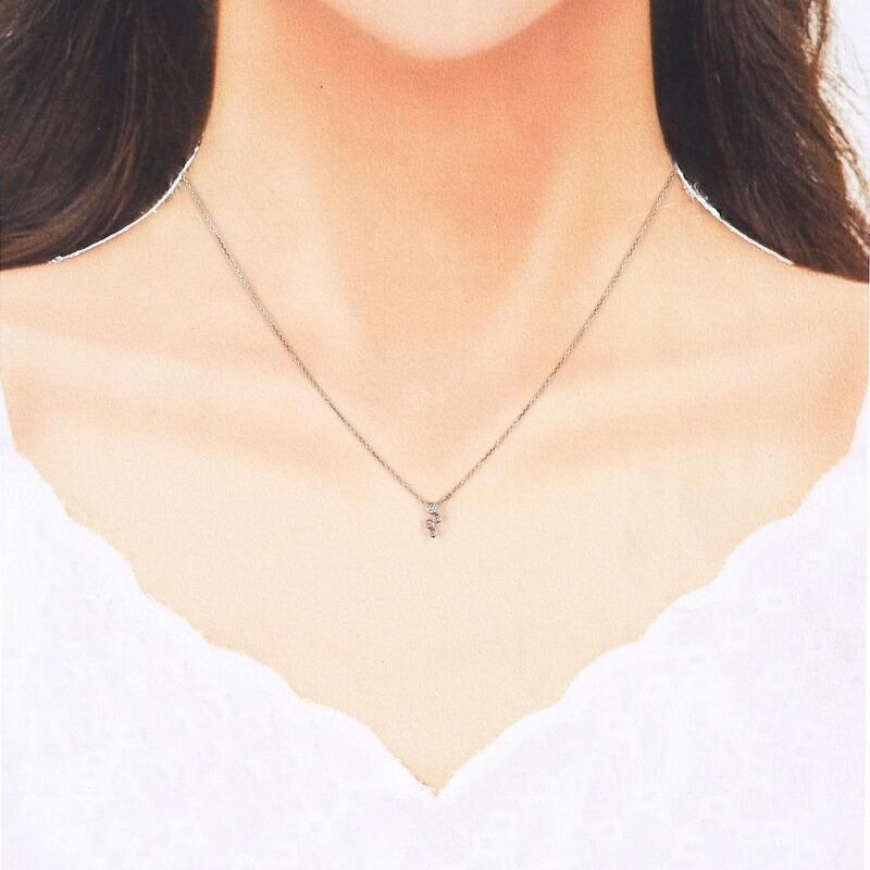 4℃（ヨンドシー） ネックレス 10k 10金 ピンクゴールド 39cm