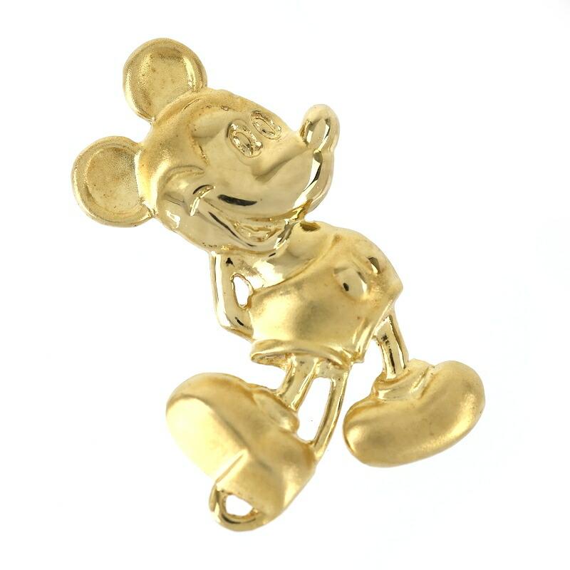 ミッキーマウス ペンダント 純金　ディズニーコレクター Disney（ディズニー） ペンダントトップ 18金 ミッキー ミッキーマウス